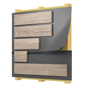 Airseal splitliner LDPE UV tape outdoor 60 mm rol 25 m1