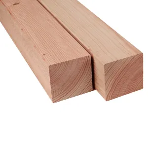 Douglas paal 140x140 mm geschaafd onbehandeld