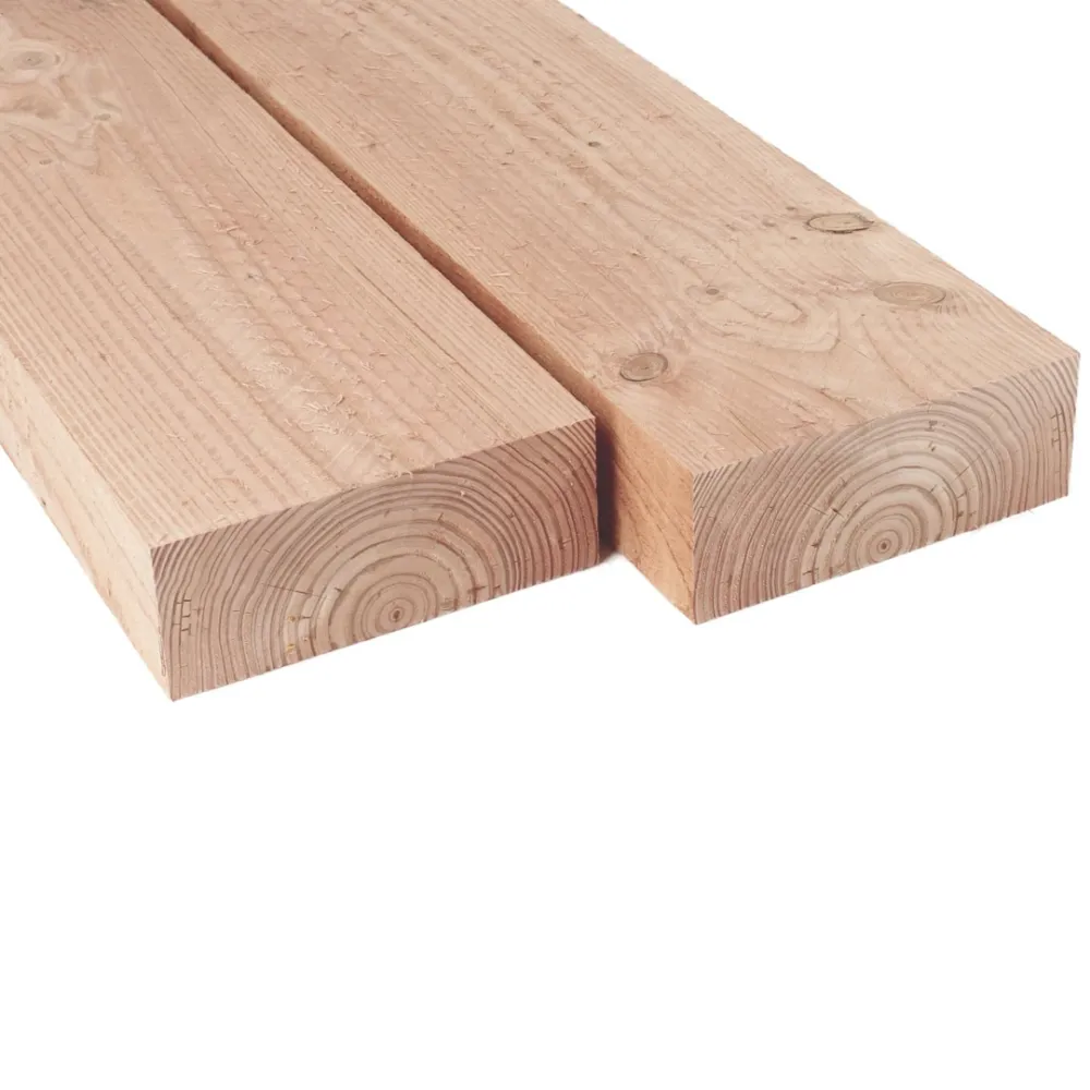 Douglas balk 75x225 mm fijnbezaagd onbehandeld