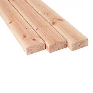 Douglas balk 45x95 mm geschaafd onbehandeld