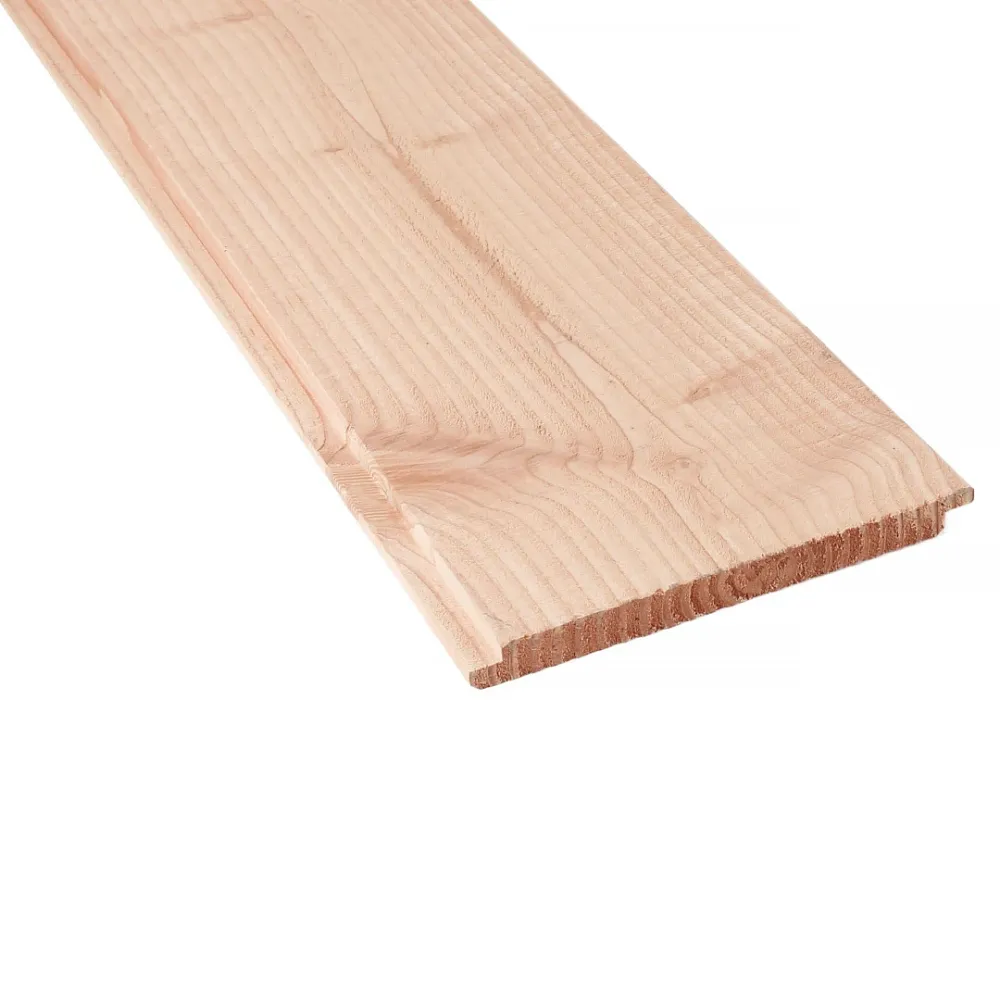 Douglas halfhouts rabat 18x150 mm fijnbezaagd onbehandeld