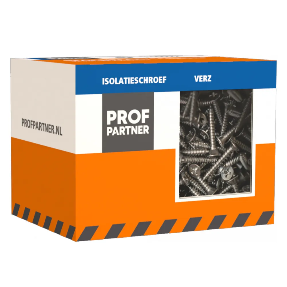 ProfPartner isolatieschroef 4,2x75 verzinkt 50 st/ds