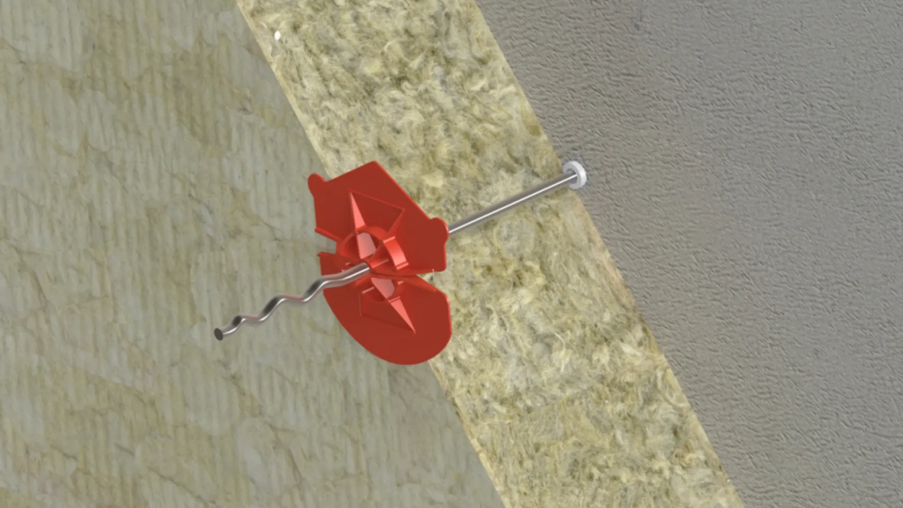 UNI Inslagspouwanker RVS A4 met plug 10 stuks