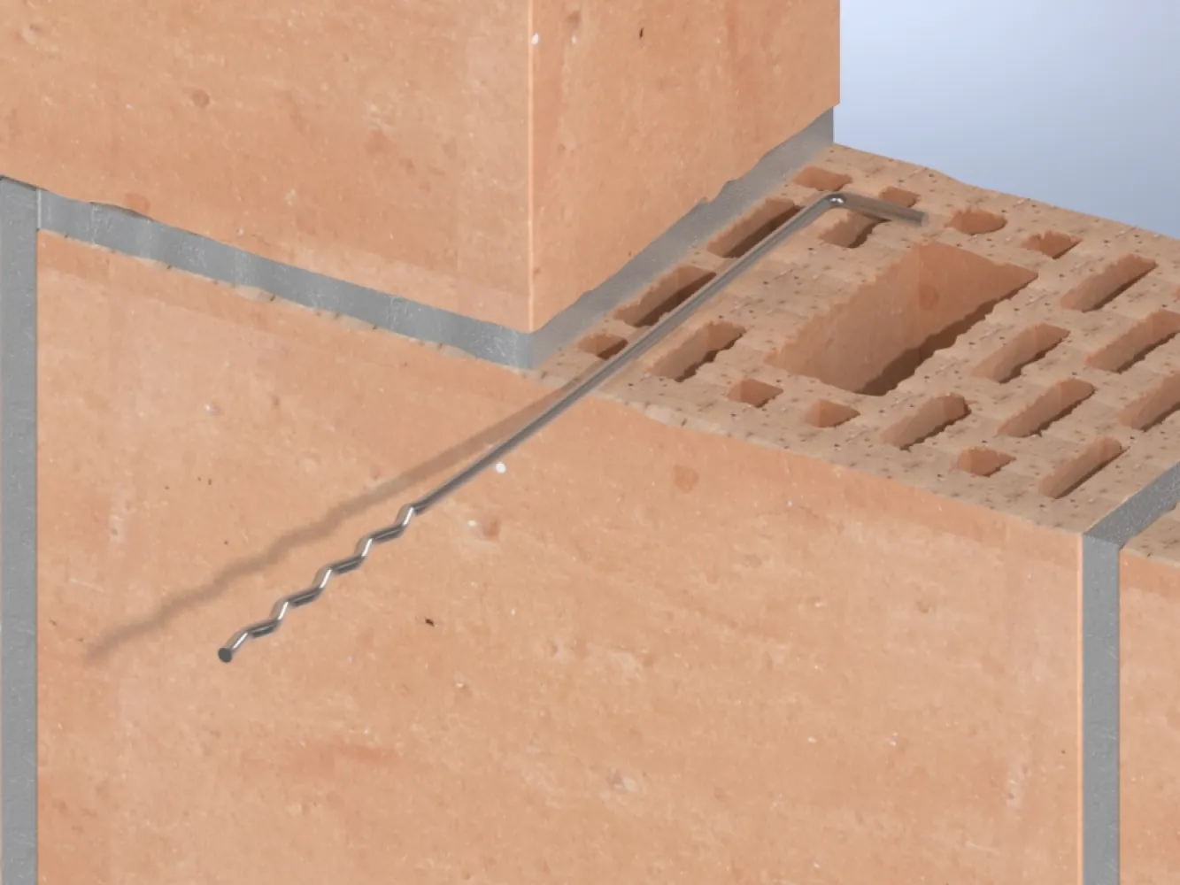 UNI-L Spouwanker RVS A4 10 stuks