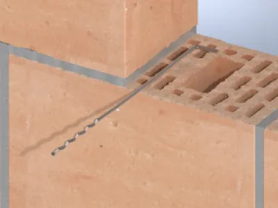 UNI-L Spouwanker RVS A4 10 stuks