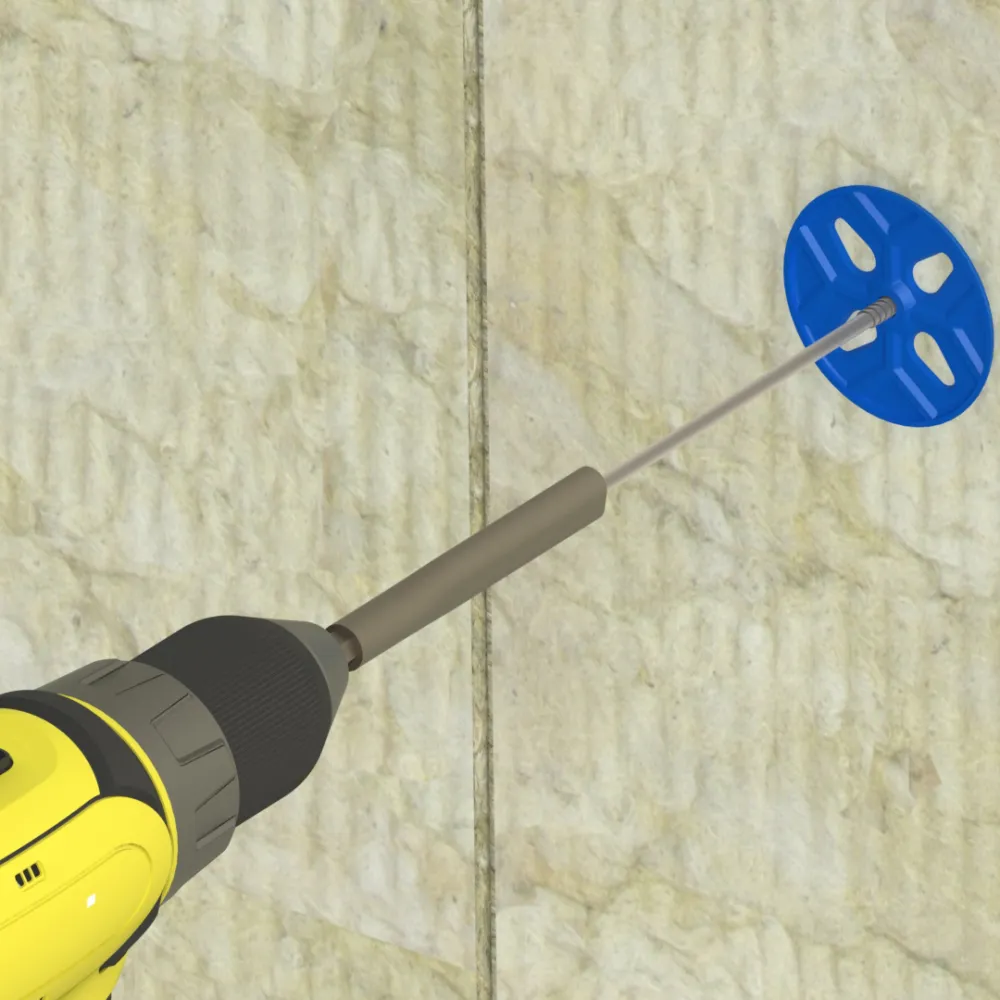 Indraaihulpstuk t.b.v. UNI HSB spouwanker 4 mm