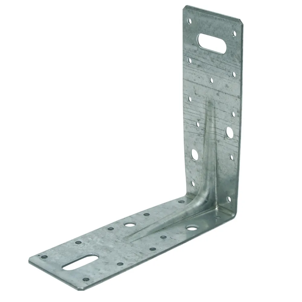 Hoekanker met ril 150x150/60x2.5 verzinkt