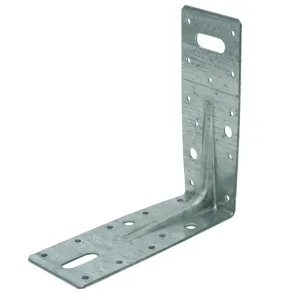 Hoekanker met ril 150x150/60x2.5 verzinkt