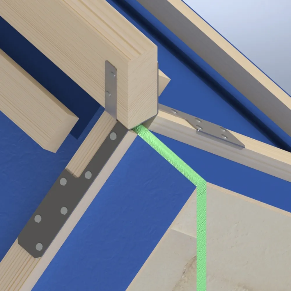 Ruitersteun B=32 40x1.5 mm verzinkt