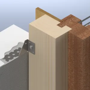 Lijmkozijnanker 1.25 mm verzinkt 10 st/bl