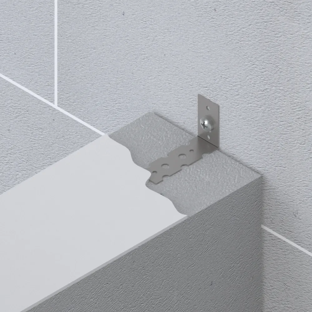 Lijmbouwmuuranker 40x68 mm verzinkt 250 st/ds