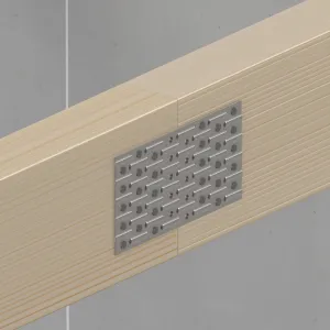 Spijkerplaat 106x250x1.25 mm verzinkt