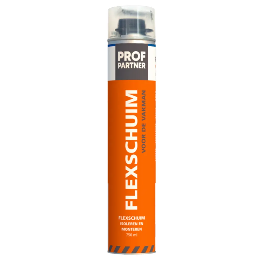 ProfPartner flexschuim bus 750ml wit