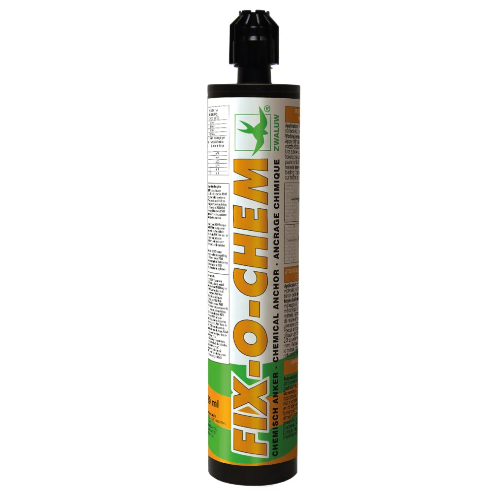 Zwaluw Fix-O-Chem koker 300ml grijs