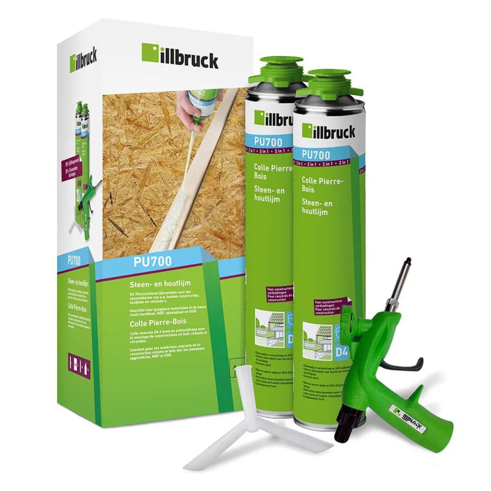 Illbruck PU700 steen- en houtlijm startersbox