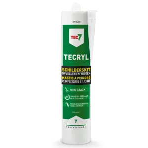 Tec7 Tecryl wit 310 ml koker