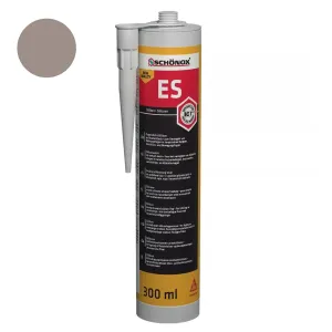Schonox ES siliconenkit zandgrijs flacon 300 ml 12 fc/ds