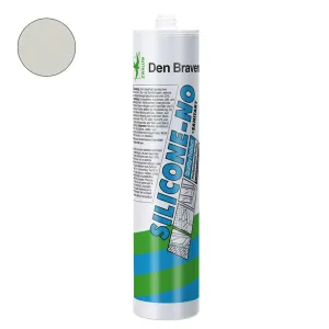 Zwaluw Silicone-NO plus Sanitary koker 310ml zilvergrijs 12 kk/ds