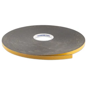 TwinBond Tape dubbelzijdig zwart 3 mm