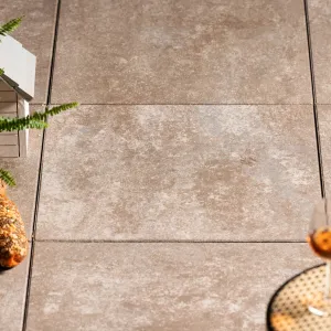 Actietegel 60x60x4 cm Bruin nuance