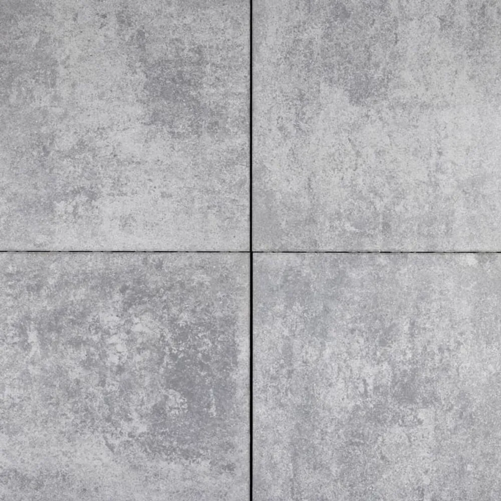 Actietegel 60x60x4 cm Grijs nuance