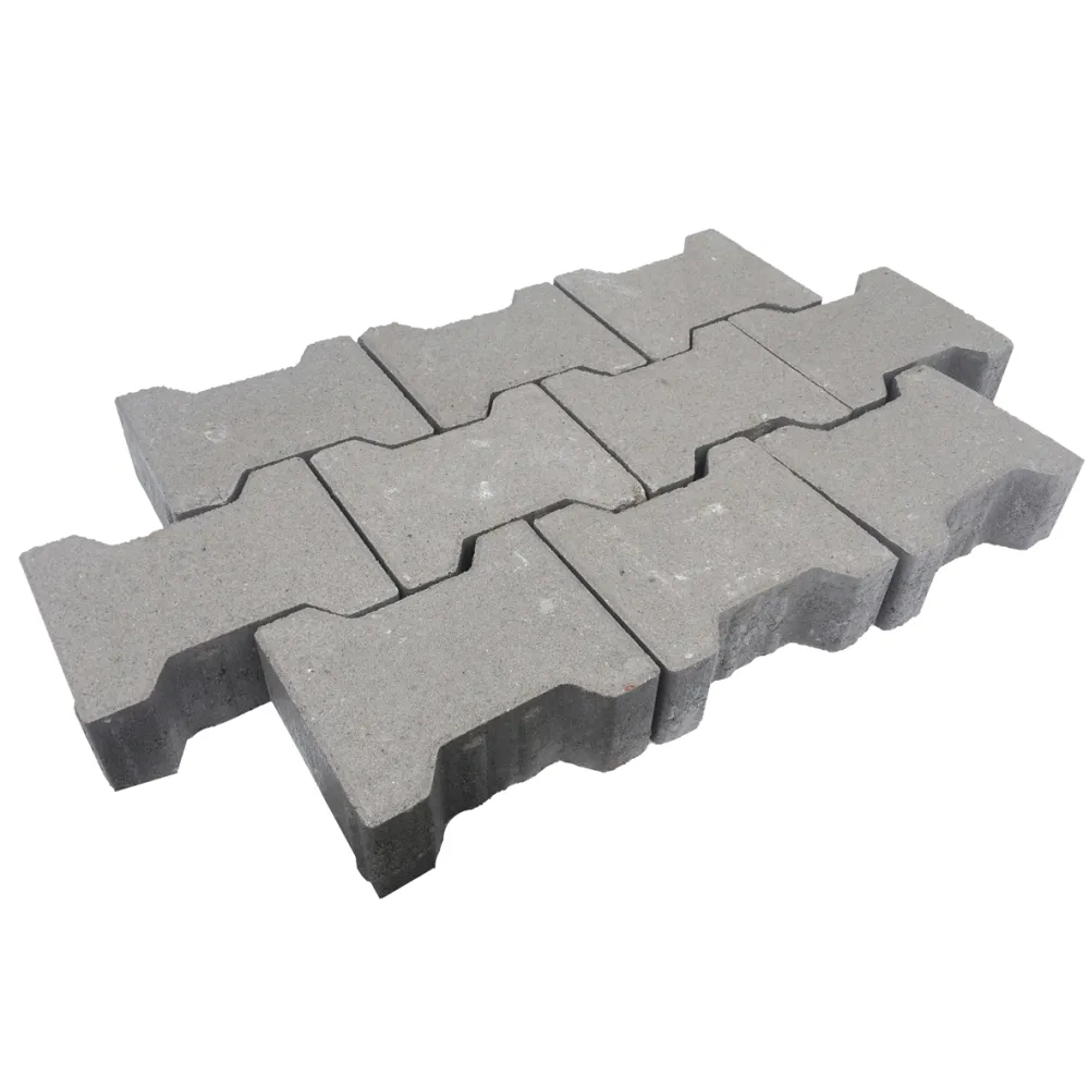 H-stenen 20x16,5x8 cm grijs MF en deklaag