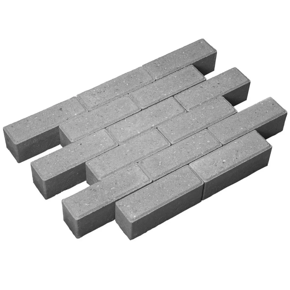 Dikformaat 21x7x8 cm grijs KOMO