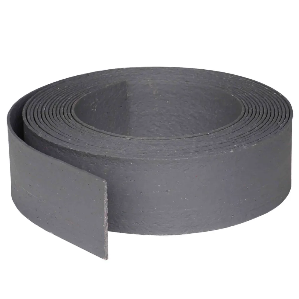 Ecoborder Flex 140x7 mm zwart rol 15 m1