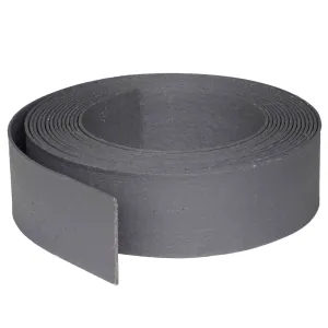 Ecoborder Flex 140x7 mm zwart rol 15 m1