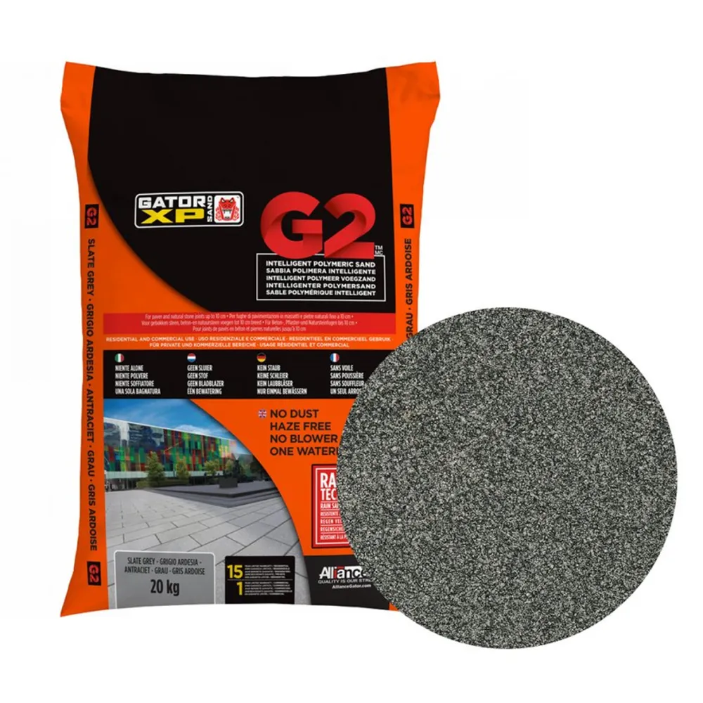 Voegmortel GatorSand G2 donkergrijs antraciet zak 20 kg
