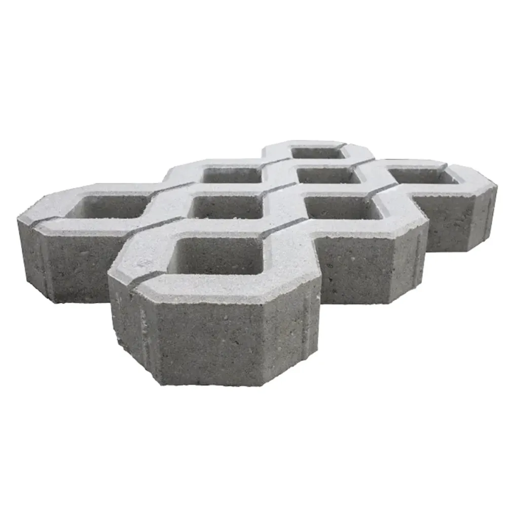 Grastegel 40x60x10 cm grijs