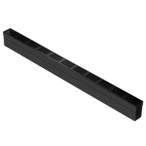 SlimLine goot incl. zwart alu rooster