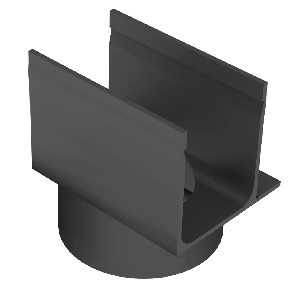 SlimLine onderuitloop 80 mm