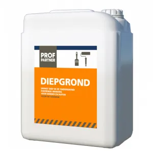 ProfPartner diepgrond acryl transparant can 10 liter
