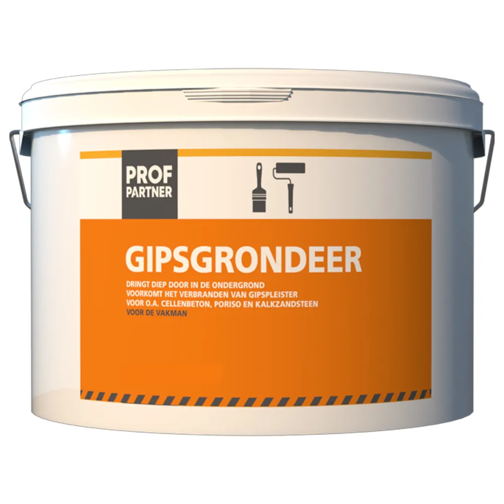 ProfPartner gipsgrondeer geel emmer 5 kg