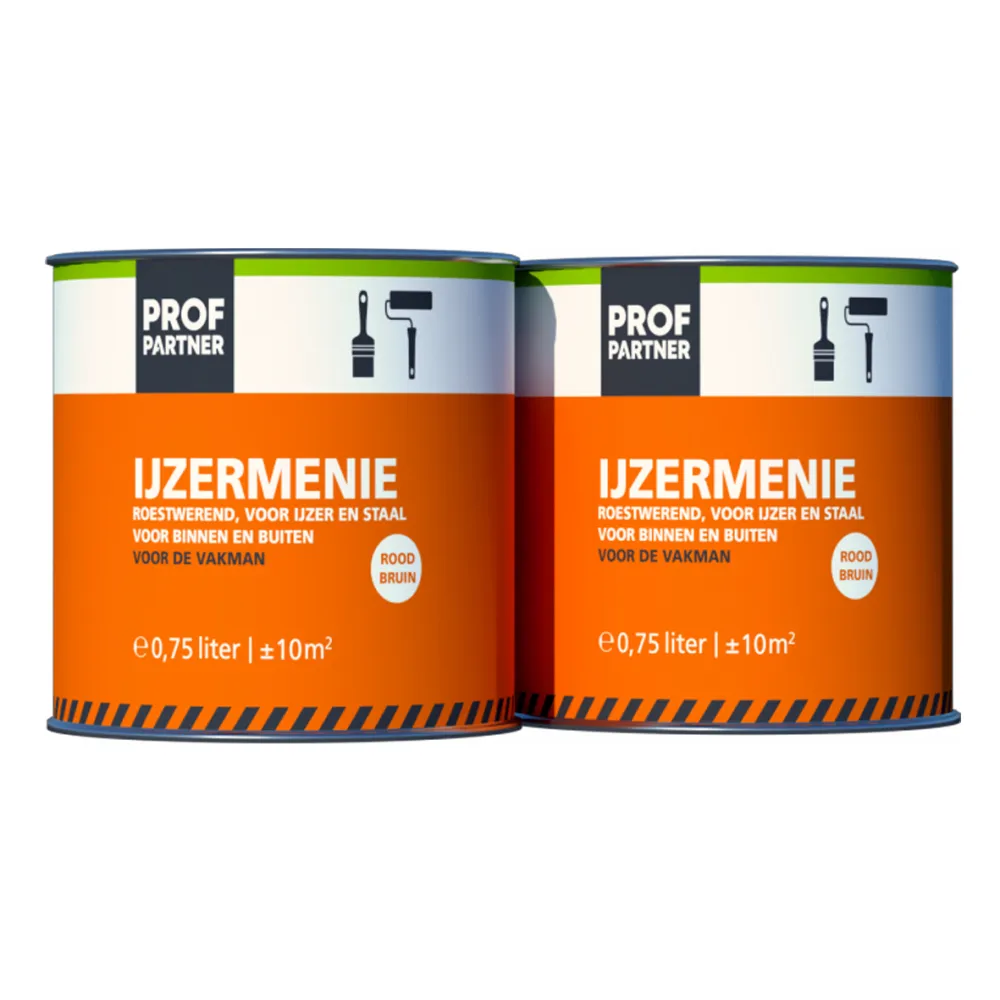 ProfPartner IJzermenie rood/bruin blik 750 ml