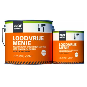 ProfPartner Loodvrije Menie oranje 2,5 liter