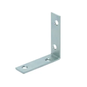 Stoelhoek 55x15x2.0 mm verzinkt