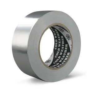 Aluminiumtape zilver 50 mm rol 45 m1