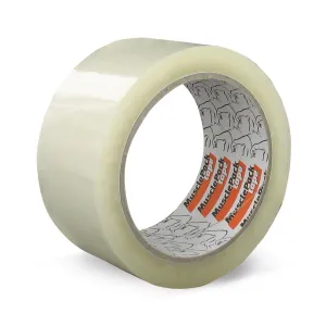 Verpakkingstape MP transparant 50 mm rol 66 m1 