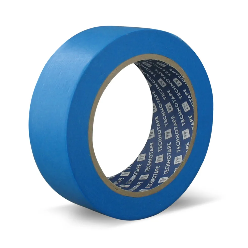 Maskingtape Washi Outdoor blauw 25 mm rol 50 m1