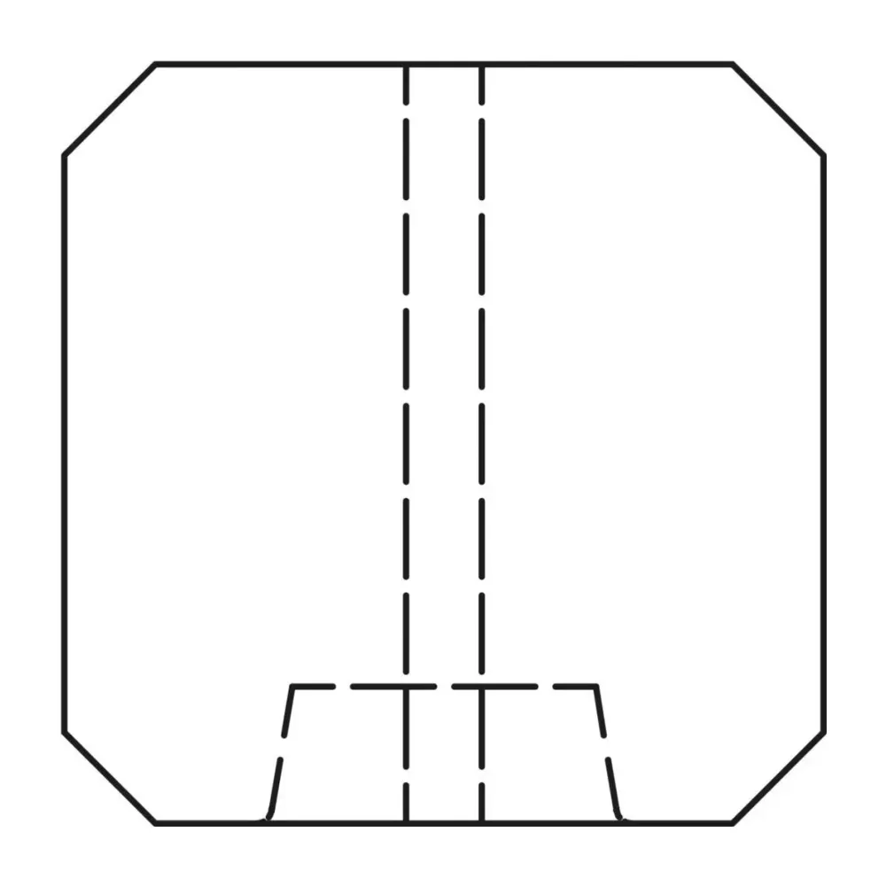Betonpaal glad antraciet 10x10x280 cm eindpaal met diamantkop