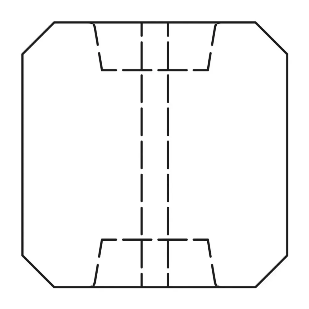 Betonpaal glad antraciet 10x10x280 cm tussenpaal met diamantkop