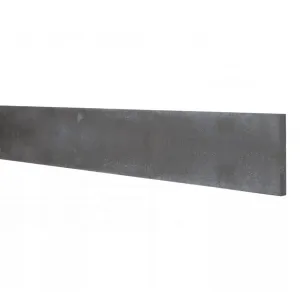 Betonplaat antraciet 3,5x25x184 cm stampbeton