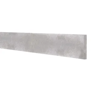 Betonplaat grijs 3,5x25x184 cm stampbeton