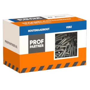 ProfPartner houtdraadbout 6x50 verzinkt 40 st/ds