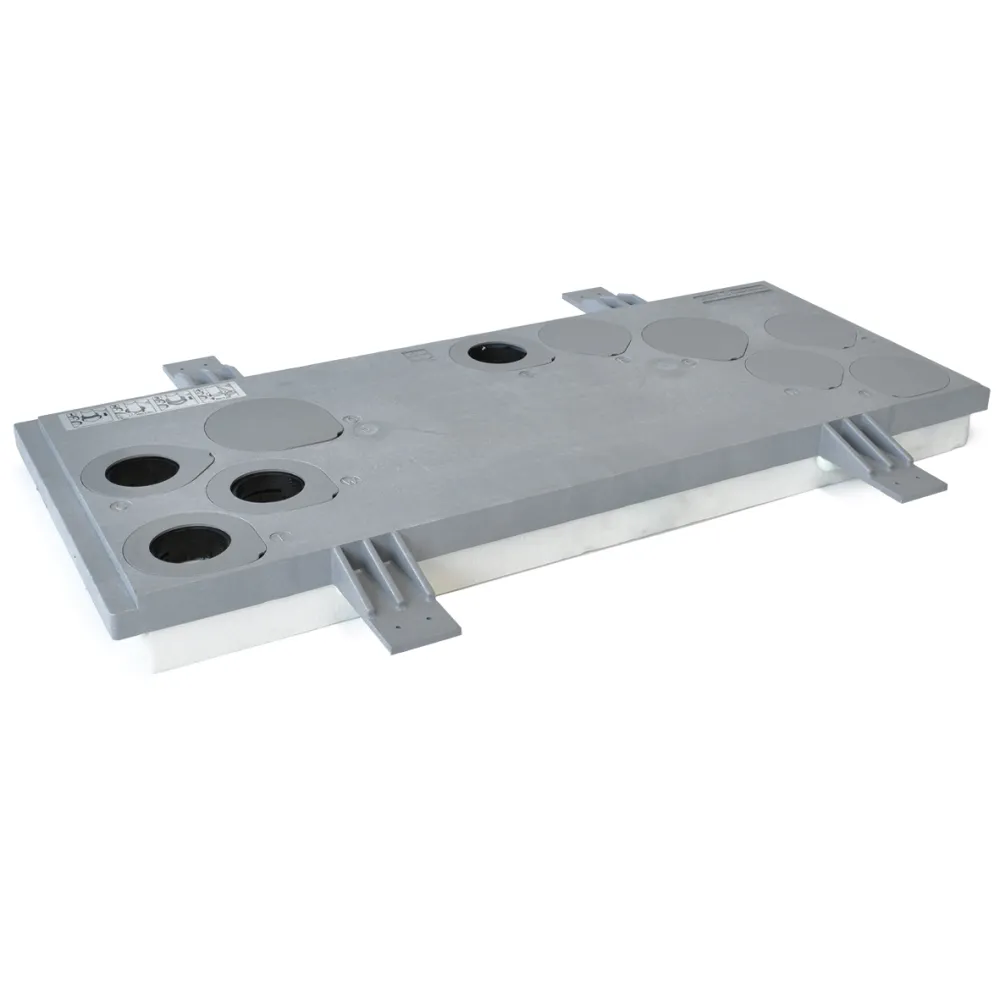 Meterkastvloerplaat KOMO Geïsoleerd 70 mm met gas dicht kapje