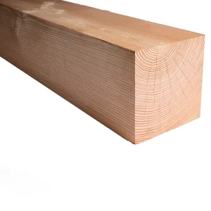 Douglas paal 190x190 mm geschaafd onbehandeld