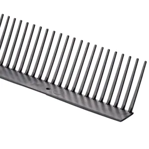 Vogelschroot 60 mm zwart L= 1000 mm zonder muiswering