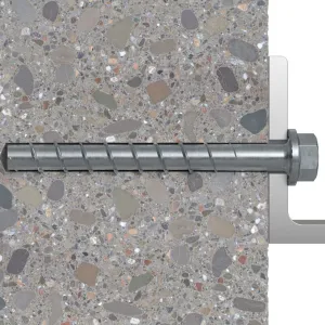 Fischer betonschroef 10x80 mm FBS II US zeskantkop 50 st/ds